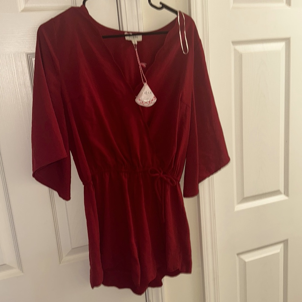 Red Umgee Romper!